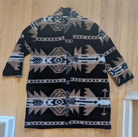 GIA AZTEC PRINT SOFT JACKET - Picture 3 of 5